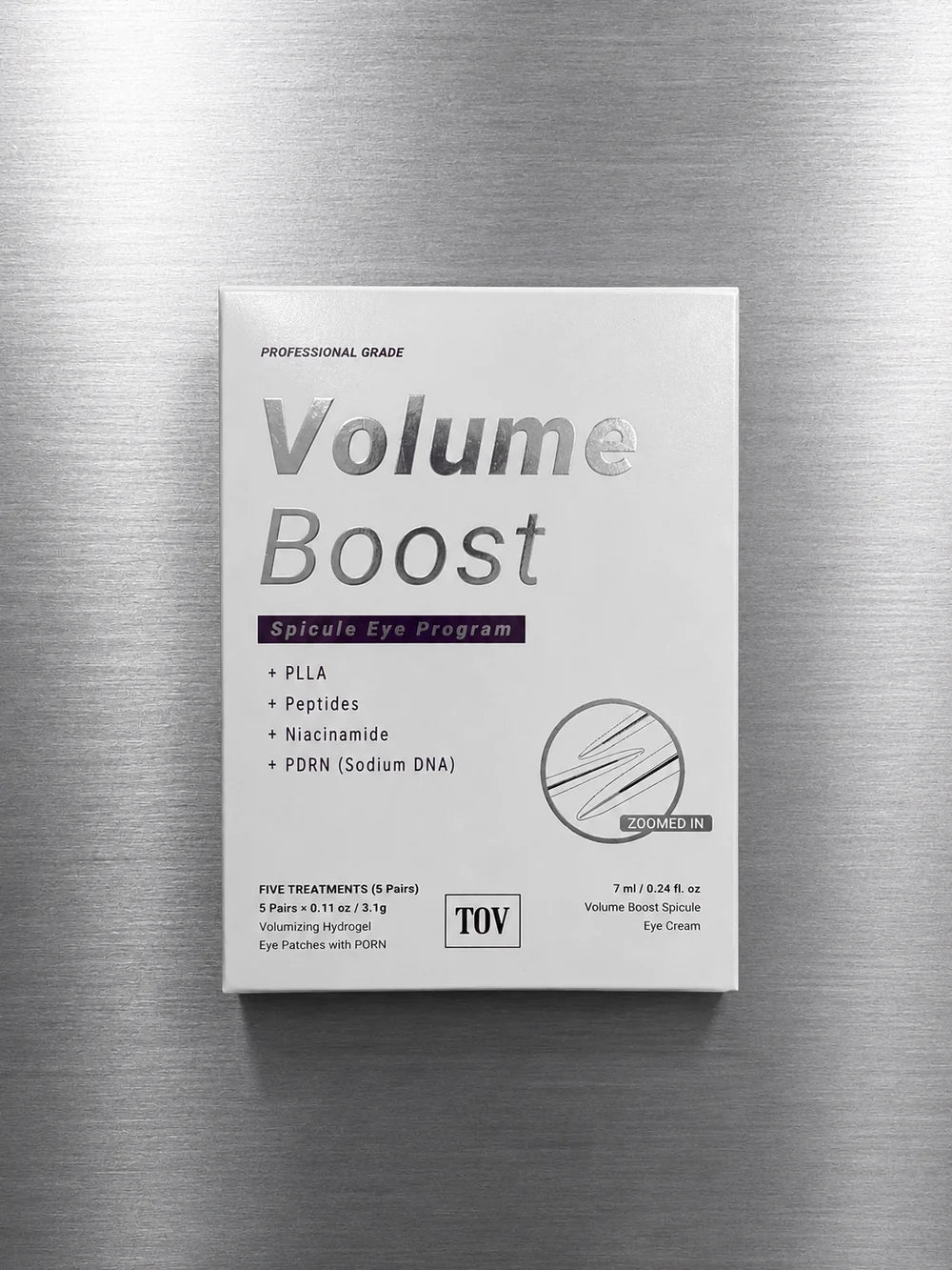 **NEW** HOP Volume Boost Spicule Eye Program | 5 Professional Treatments (7mL Spicule Eye Cream + 5 Hydrogel Eye Patches)