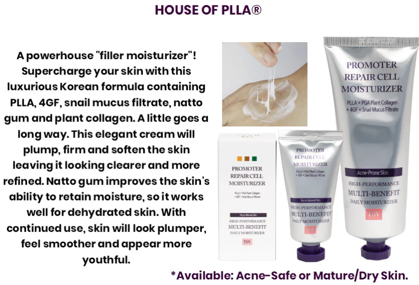 (Normal-Dry Skin) HOUSE OF PLLA® HOP+ Promoter Repair Cell Moisturizer